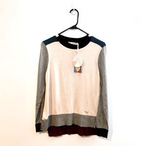 Ted Baker Colorblock crewneck sweater